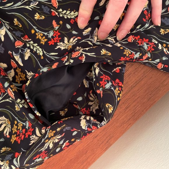 DEX Button Front Floral Print Dress with POCKETS - Picture 8 of 9